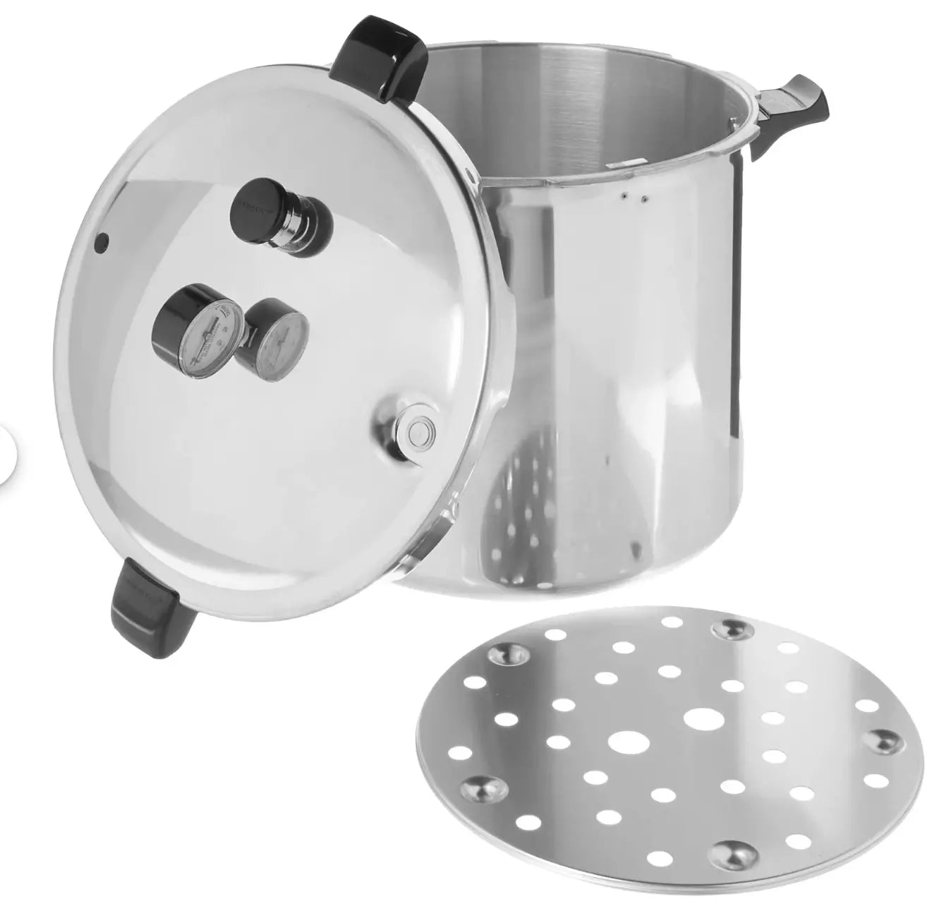 Presto 23 Quart Pressure Canner with Stainless Steel Induction Compatible Base Presto